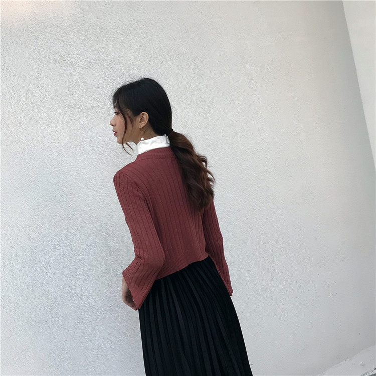 EW20430 Lovely Cardigan Red