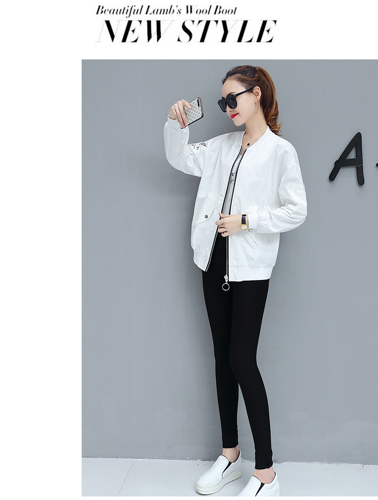 EW20436 Fashion Jacket White