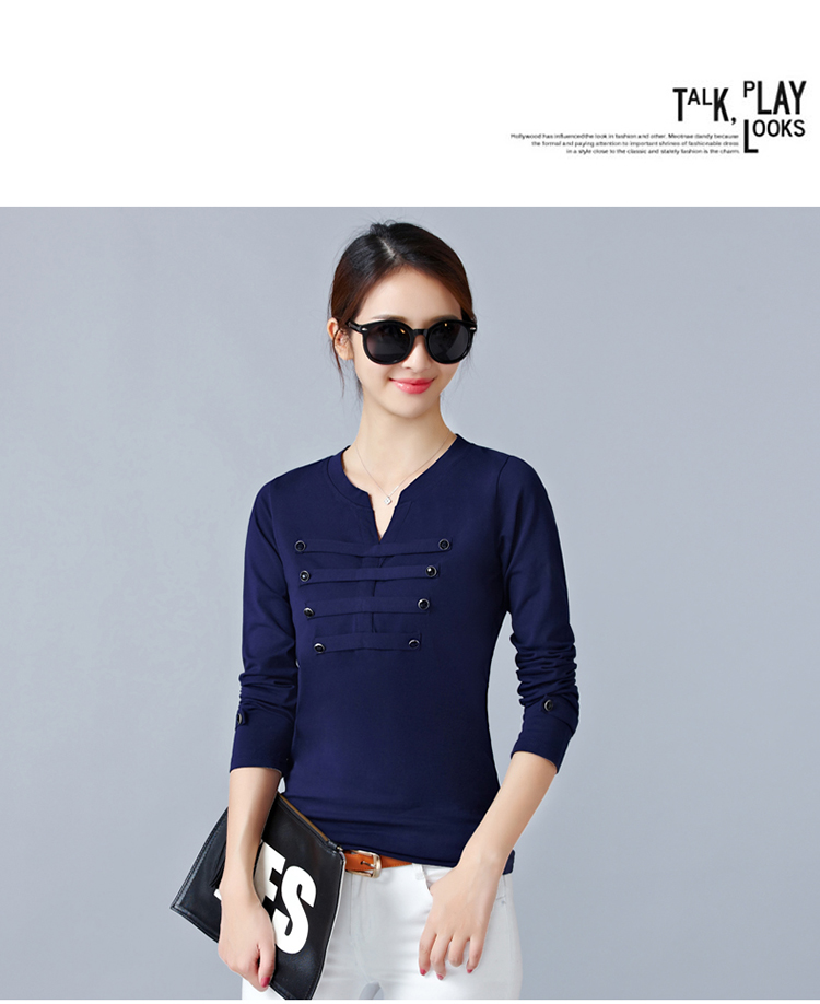 EW20439 Trendy Top Blue