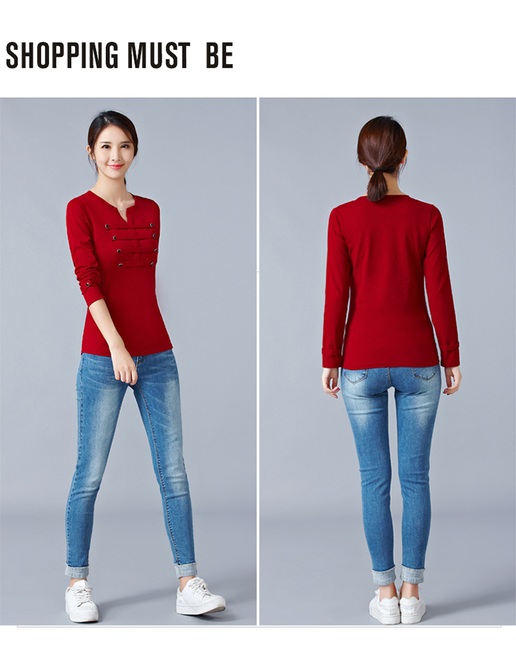 EW20439 Trendy Top Red