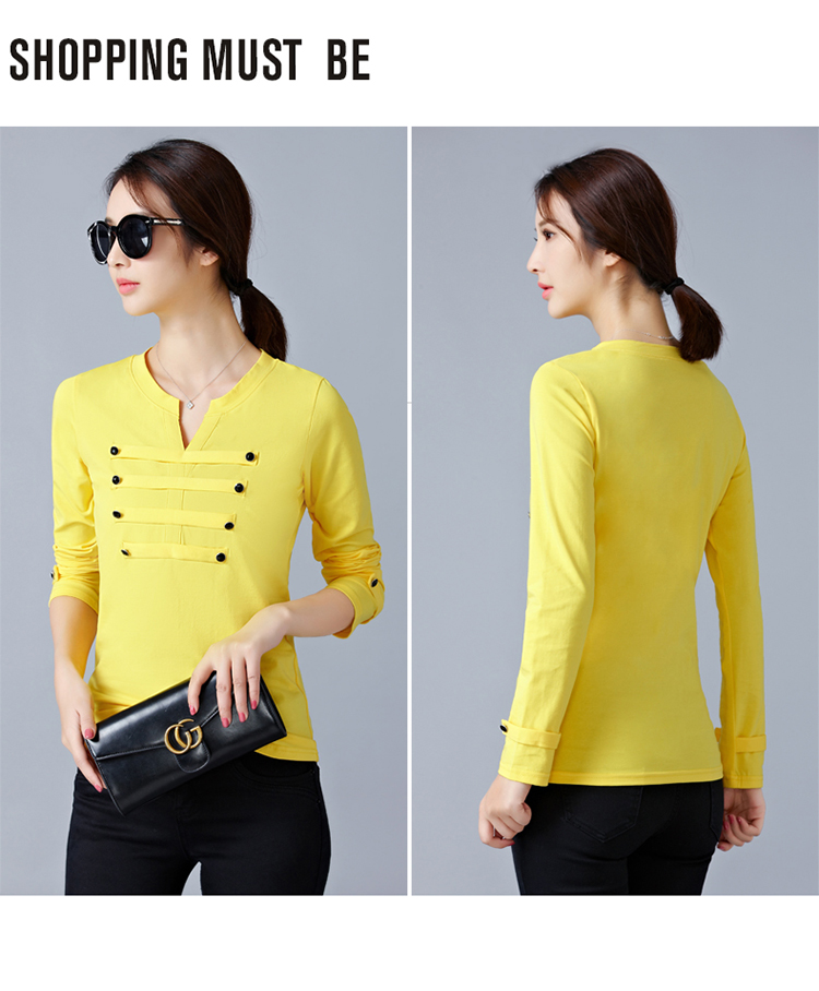 EW20439 Trendy Top Yellow