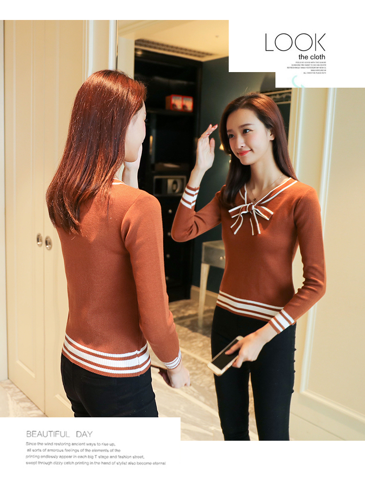 EW20446 Stylish Top Brown