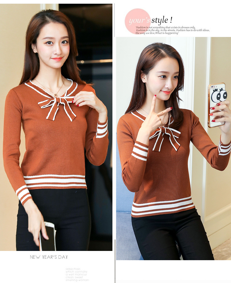 EW20446 Stylish Top Brown