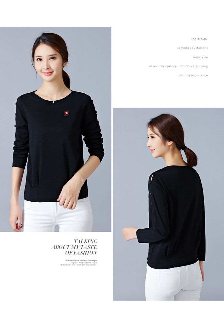EW20450 Trendy Top Black