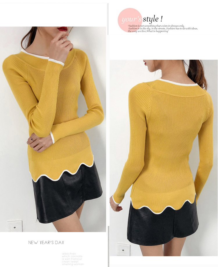 EW20452 Pretty Top Yellow