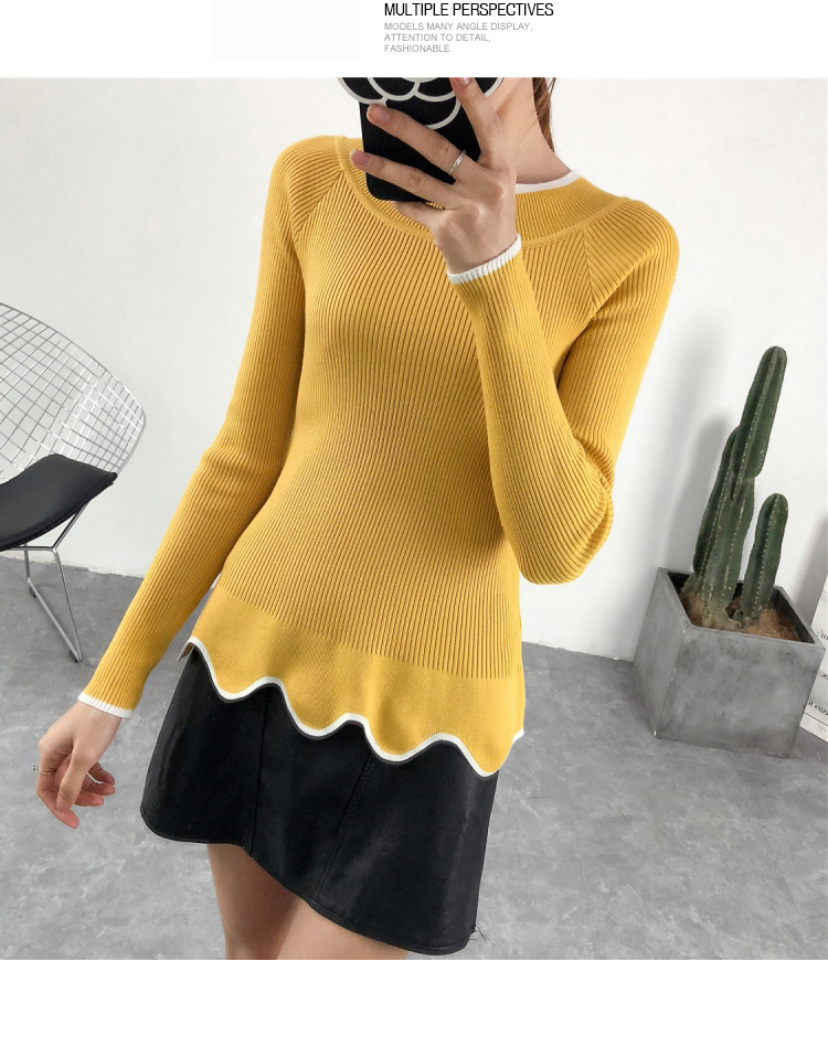 EW20452 Pretty Top Yellow
