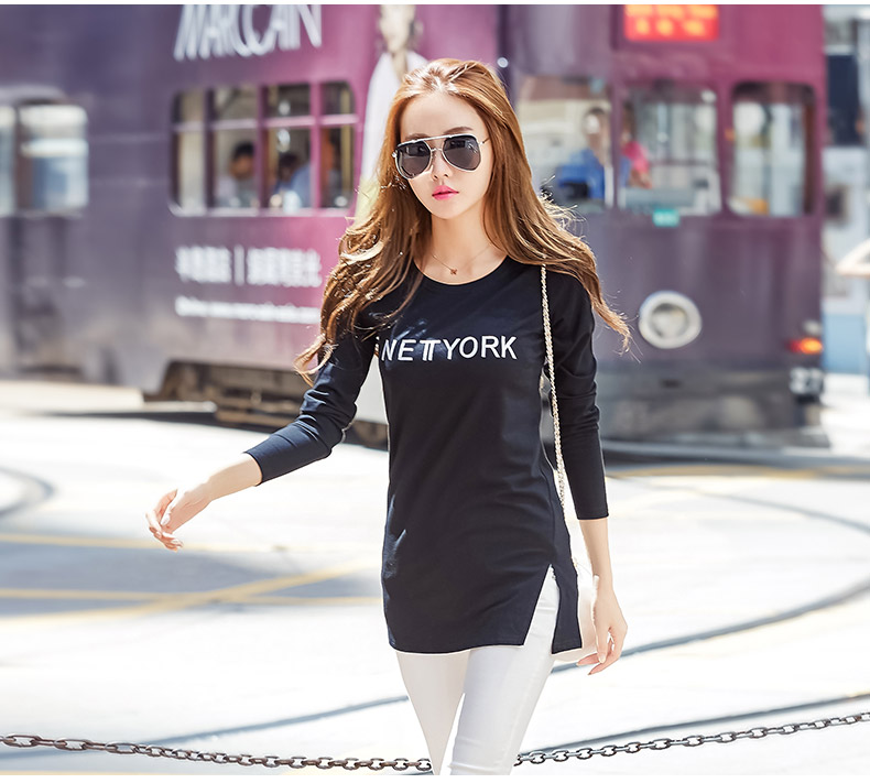 EW20468 Korea Stylish Top Black
