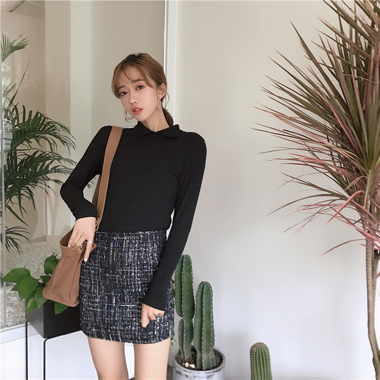 EW20471 Stylish Top Black