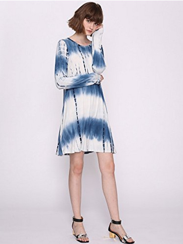 EW20475 Fashion Dress Dark Blue