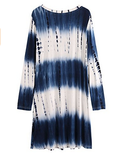 EW20475 Fashion Dress Dark Blue