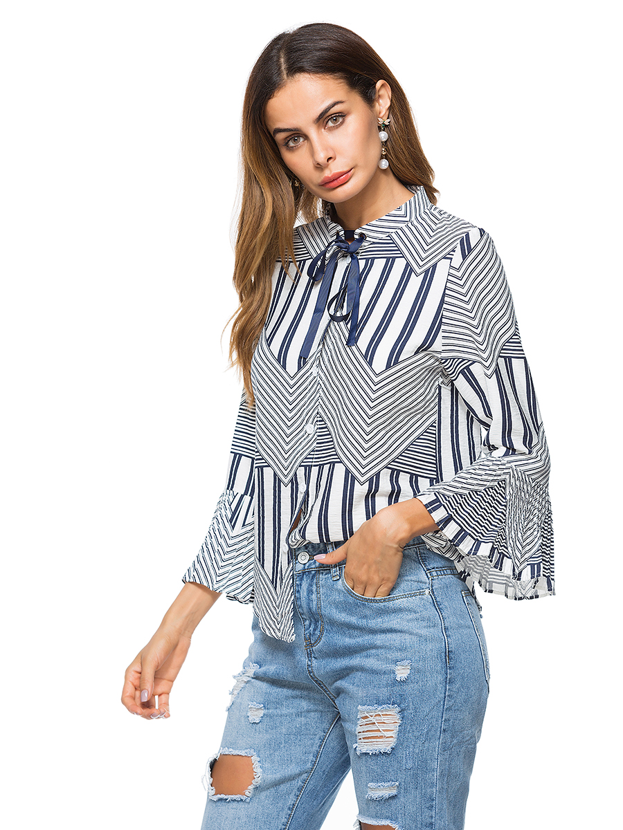 EW20477 Europe Stylish Top Blue