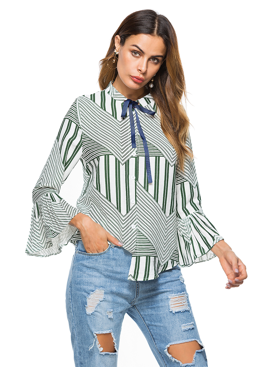 EW20477 Europe Stylish Top Green