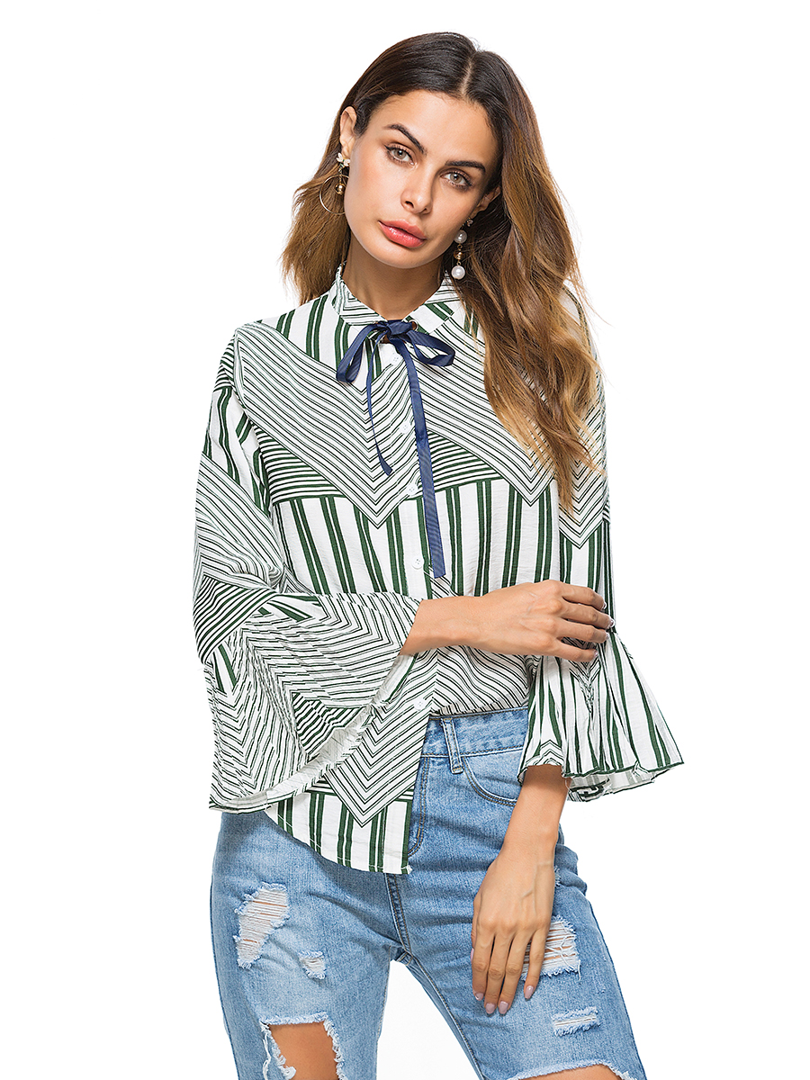 EW20477 Europe Stylish Top Green