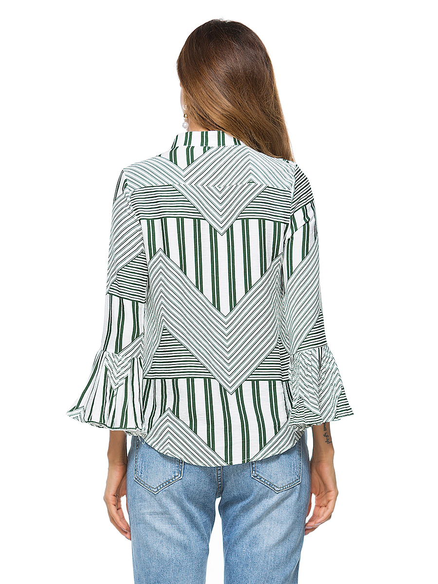 EW20477 Europe Stylish Top Green