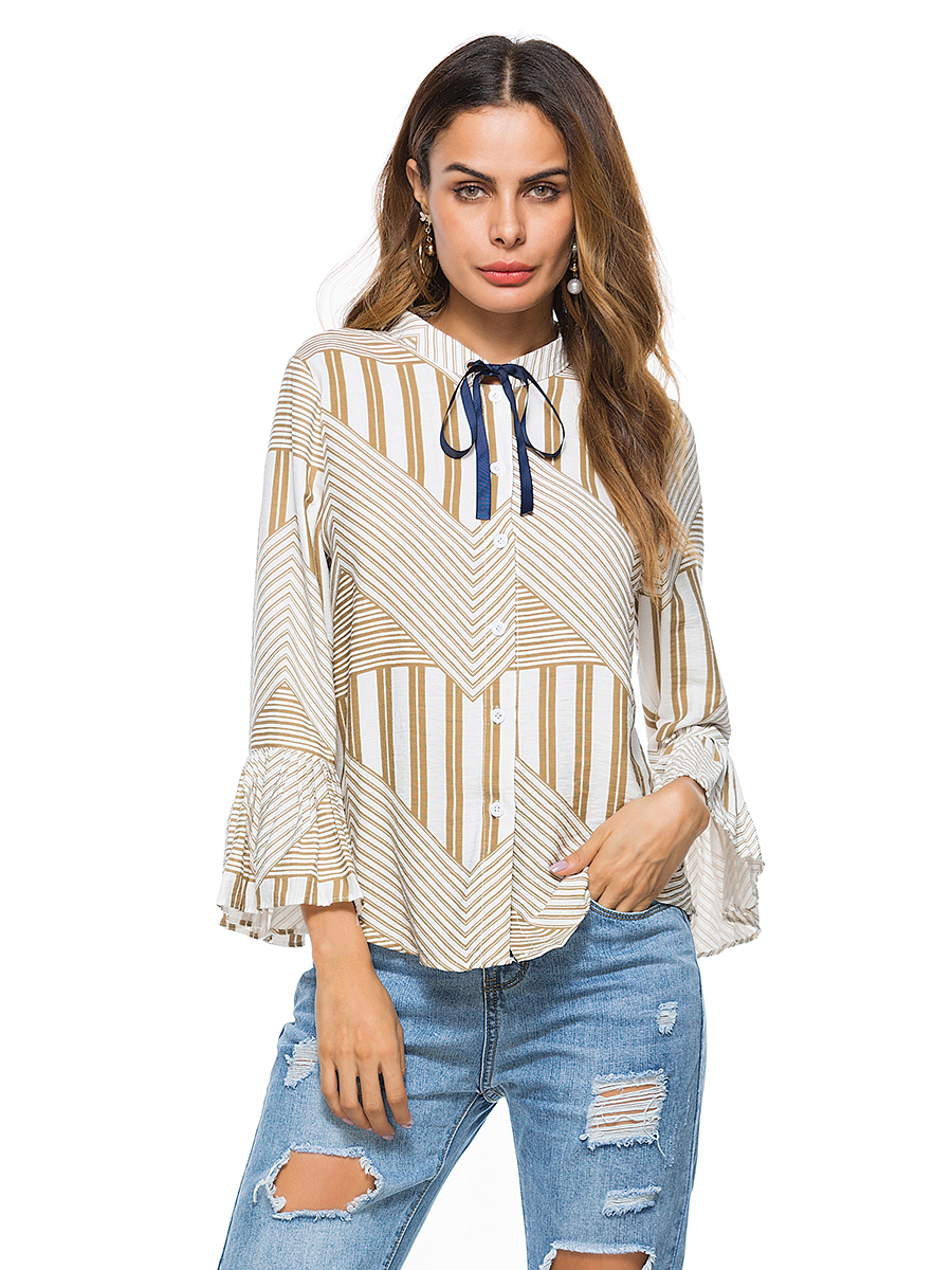 EW20477 Europe Stylish Top Yellow