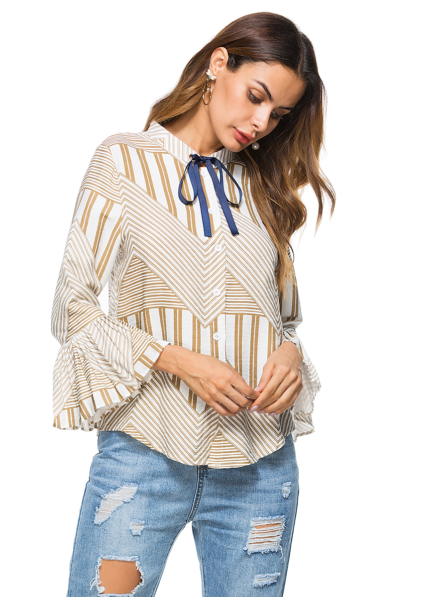 EW20477 Europe Stylish Top Yellow