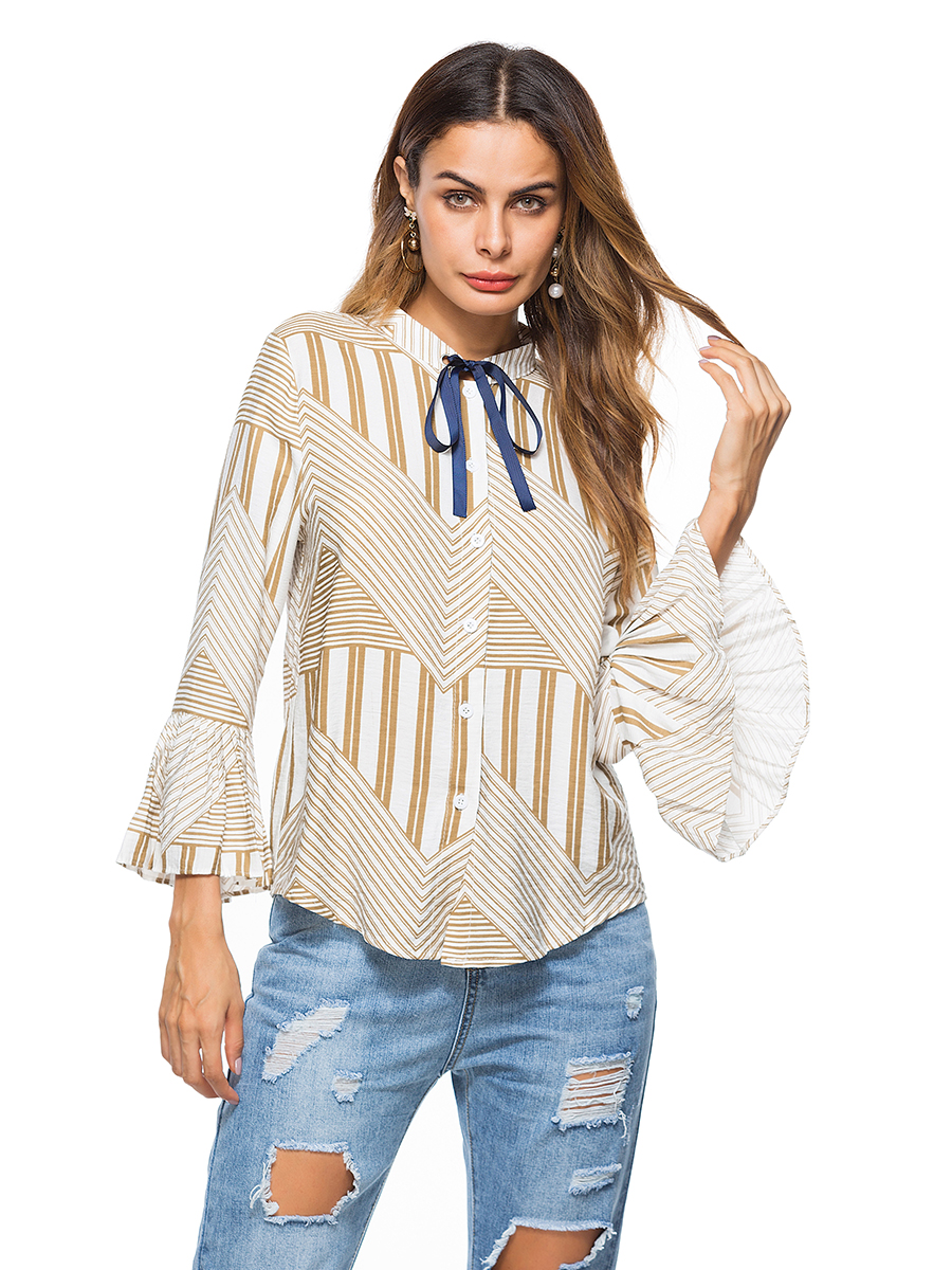EW20477 Europe Stylish Top Yellow