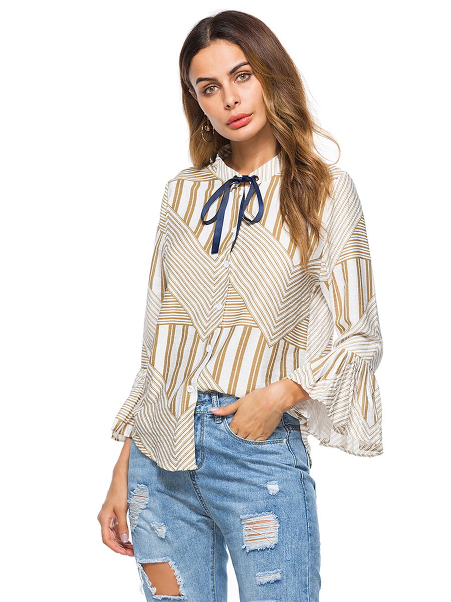 EW20477 Europe Stylish Top Yellow