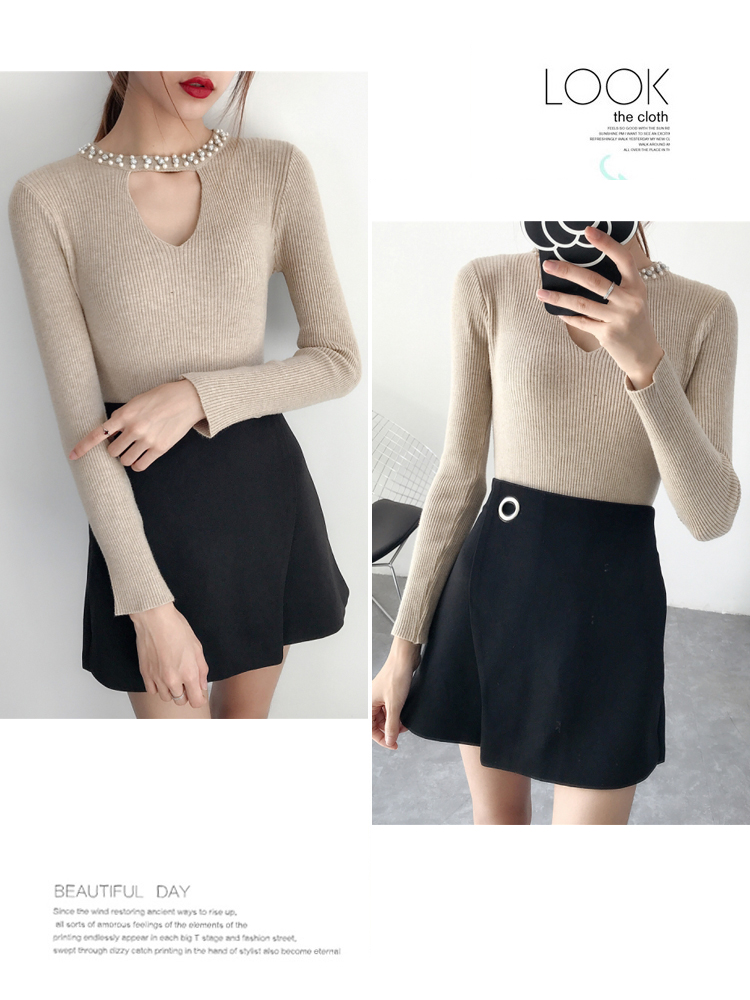 EW20479 Stylish Top Apricot