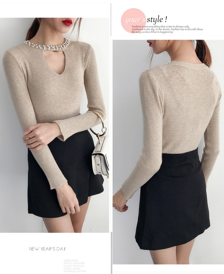 EW20479 Stylish Top Apricot