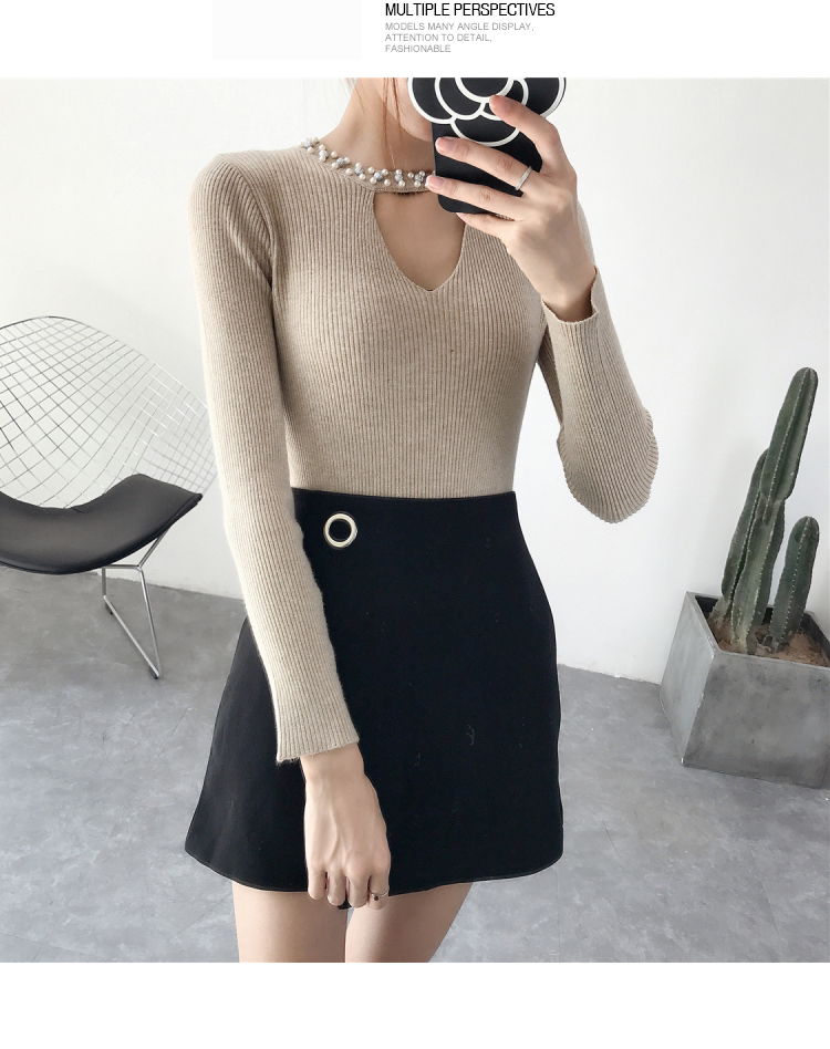 EW20479 Stylish Top Apricot