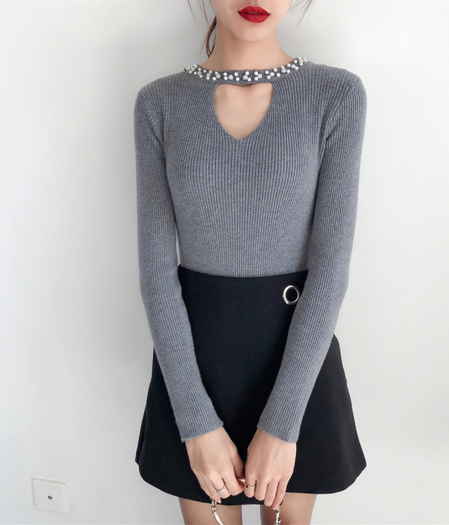 EW20479 Stylish Top Grey