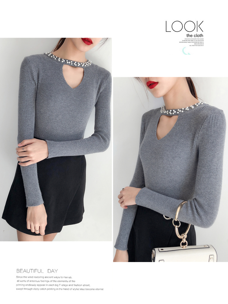 EW20479 Stylish Top Grey
