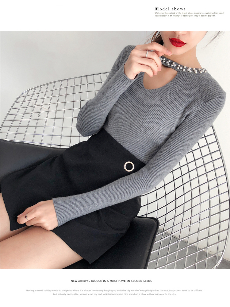 EW20479 Stylish Top Grey