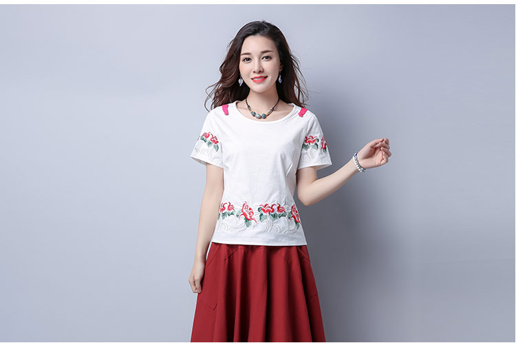 EW20481 Fashion Top White