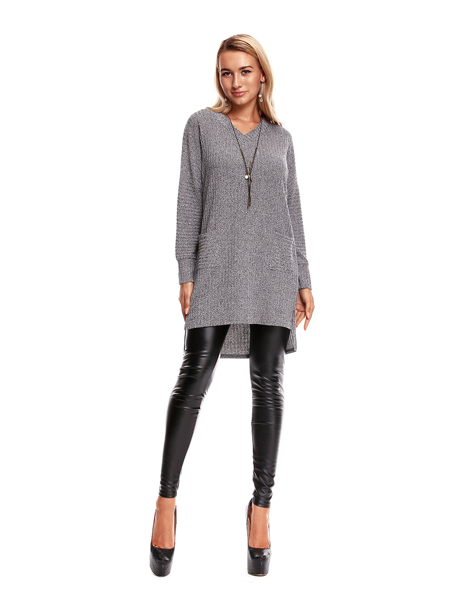 EW20511 Fashion Knit Top Grey
