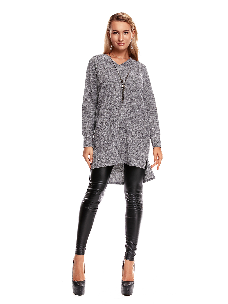 EW20511 Fashion Knit Top Grey