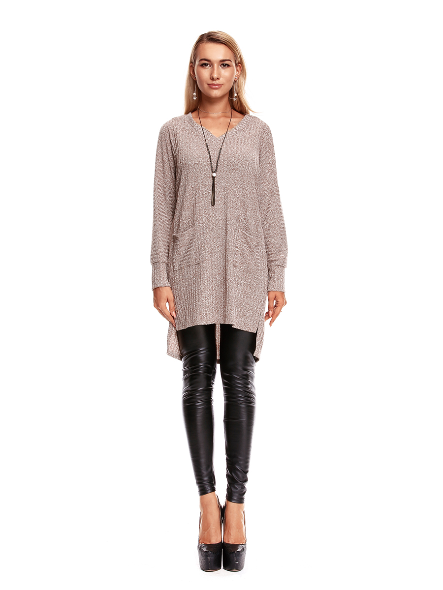 EW20511 Fashion Knit Top Khaki