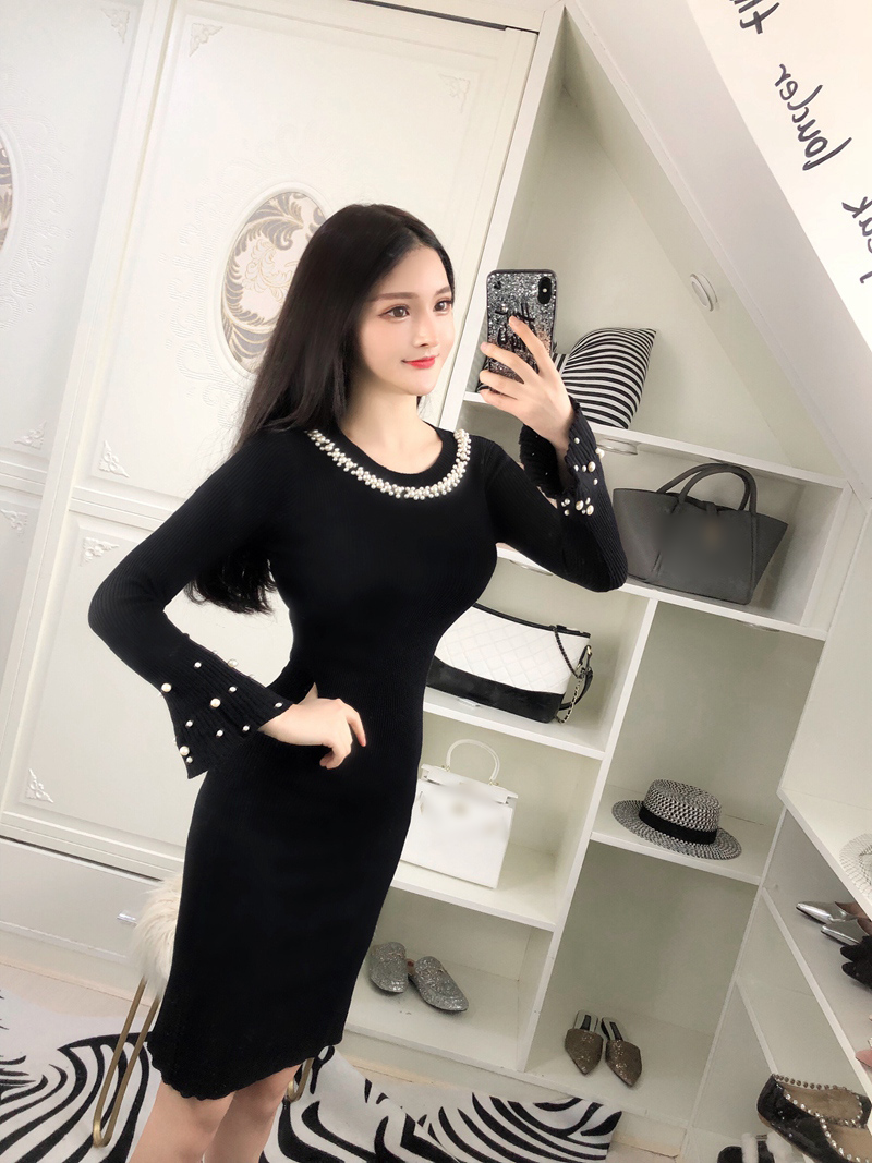 EW20528 Elegant Dress Black
