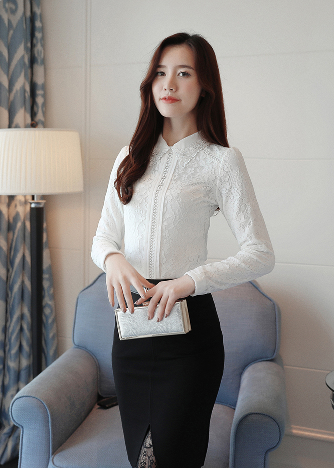 GW2065 Fashion Top White