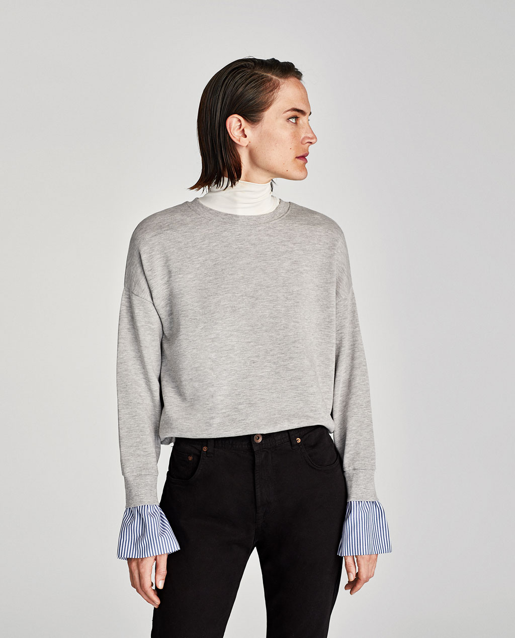 GW2077 Charming Top Grey