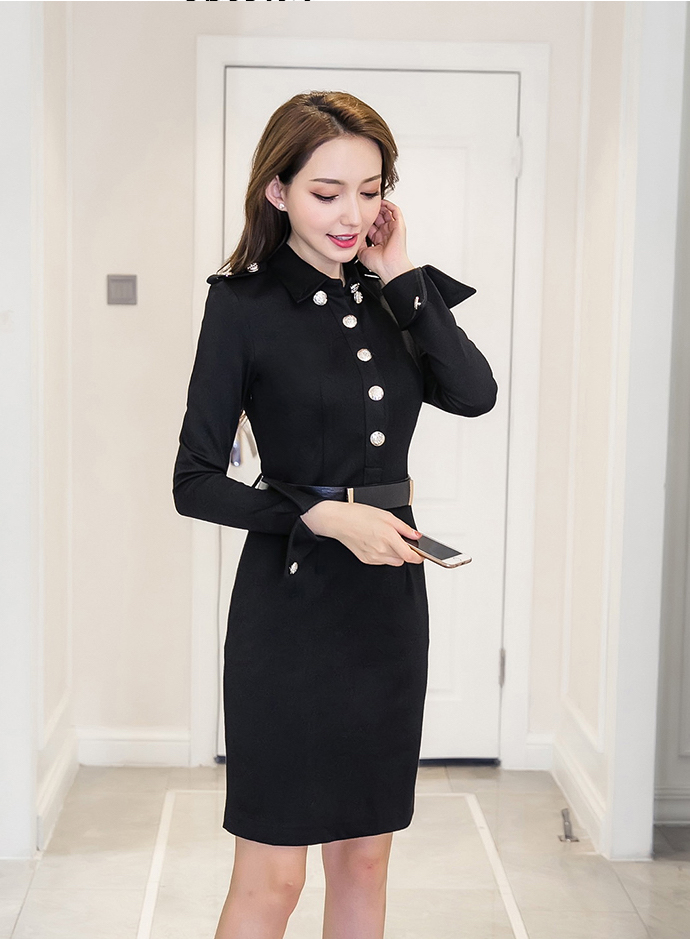 GW2078 Stylish Dress Black