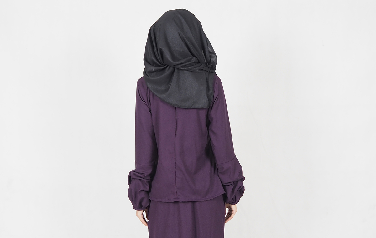SW4799 Fashion Blouse Purple
