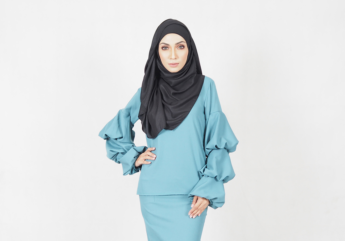 SW4800 Charming Blouse Blue