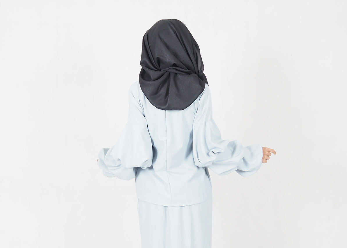 SW4800 Charming Blouse Light Blue