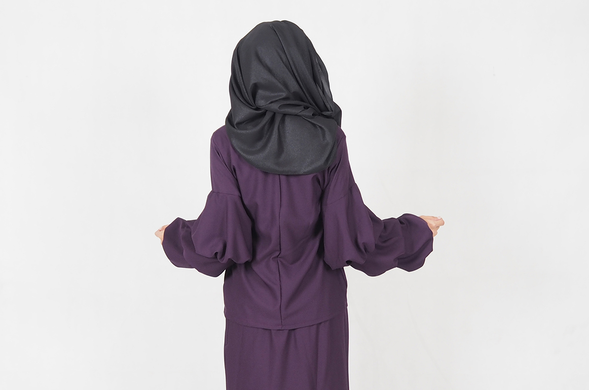 SW4800 Charming Blouse Purple