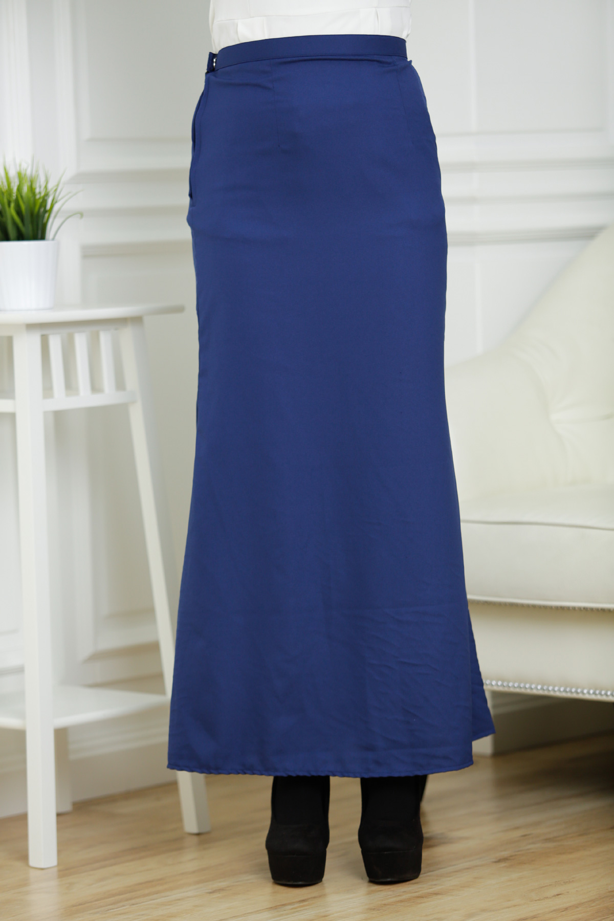 SW4802 Fashion Skirts A Cuts Blue