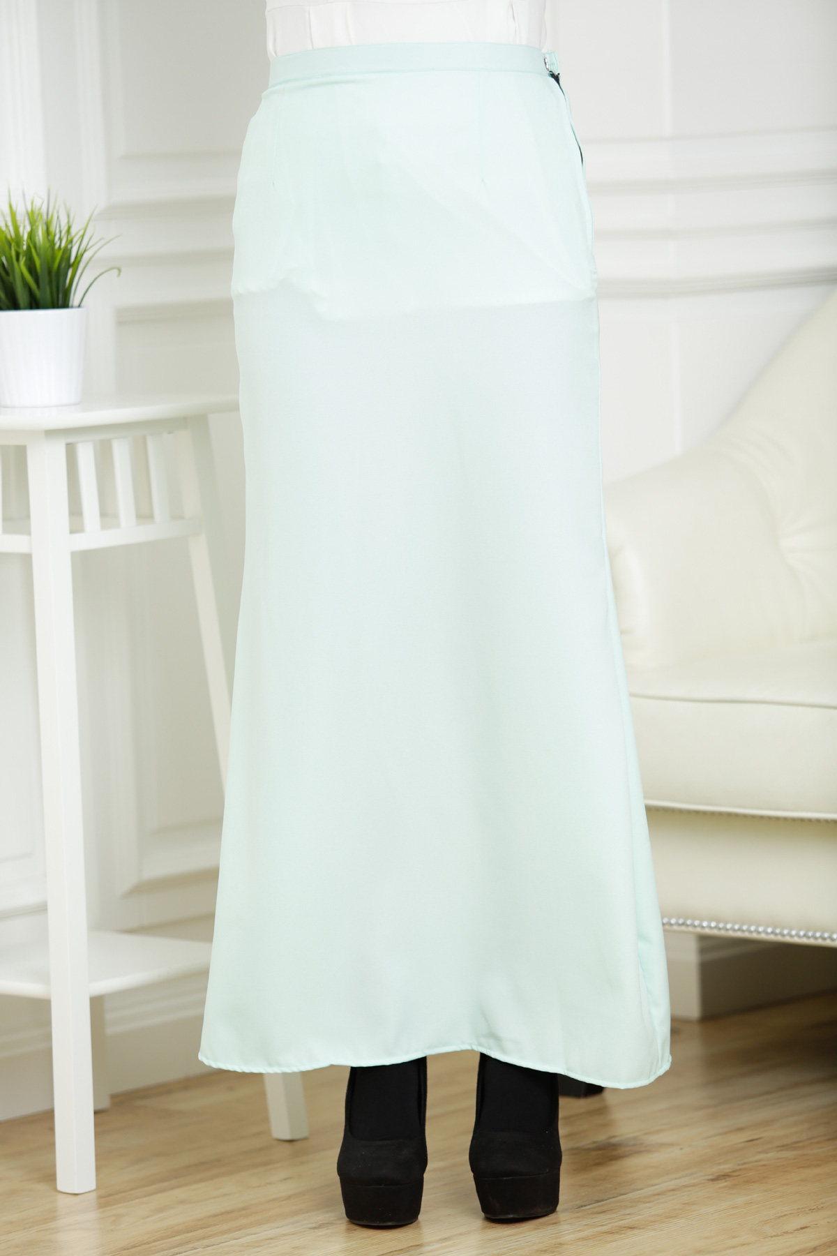 SW4802 Fashion Skirts A Cuts Green