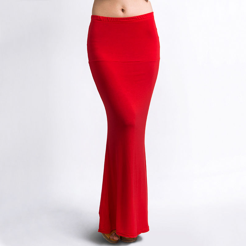 SW4803 Casual Pleated Skirts Red
