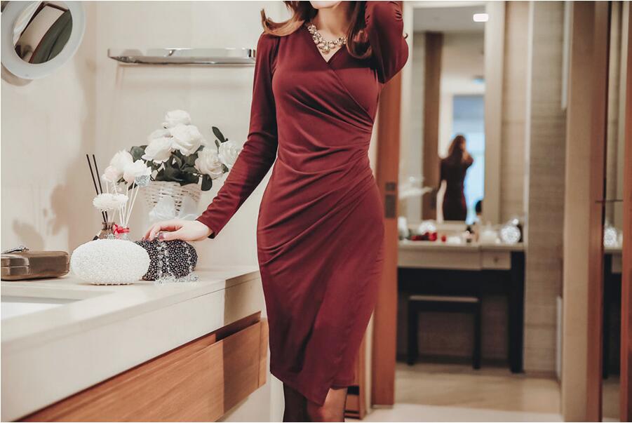 BM70063 Charming Dress Red