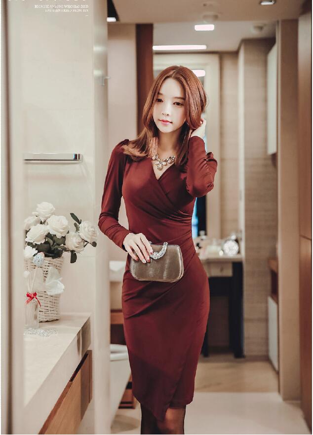 BM70063 Charming Dress Red