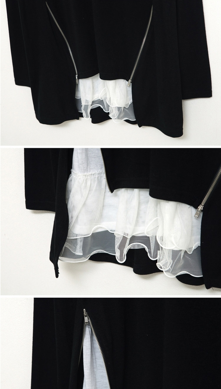 BM70068 Korea Fashion Top Black