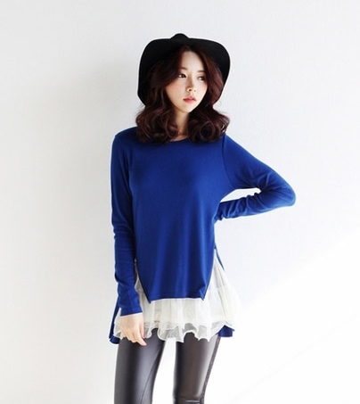 BM70068 Korea Fashion Top Blue