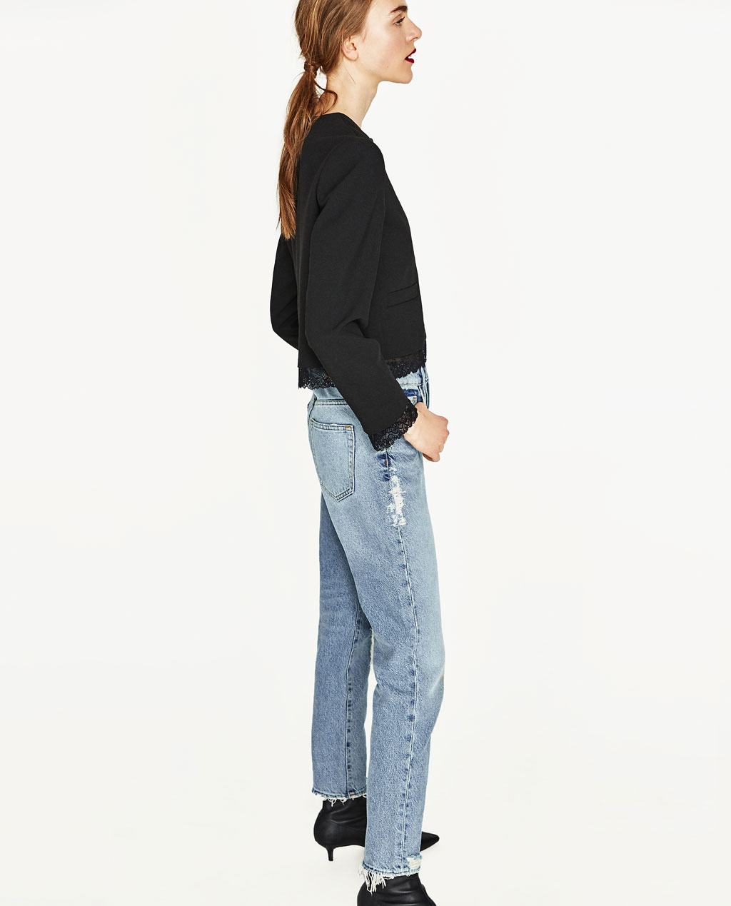 BM70079 Stylish Jacket Black