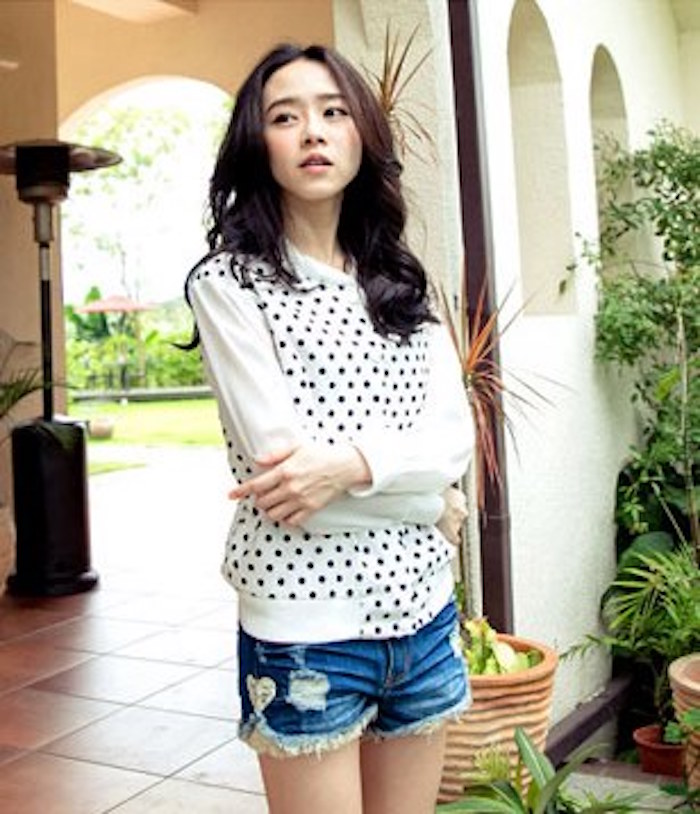 BM70084 Stylish Top White