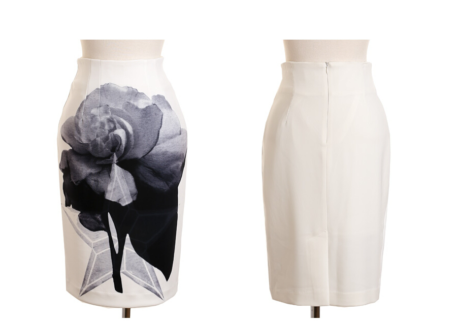 BM70089 Elegant Top and Skirt Set As Picture
